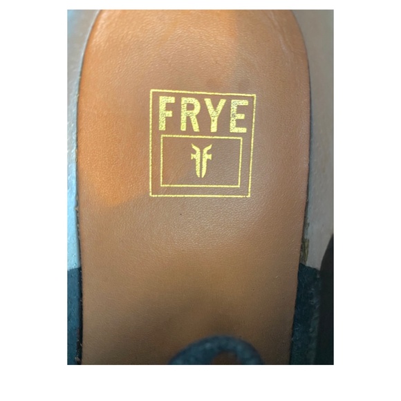 Frye Gemma all-black leather sneakers. - Picture 6 of 7